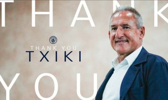 曼城官方：足球总监贝吉里斯坦正式离任，将在曼市德比向他致敬