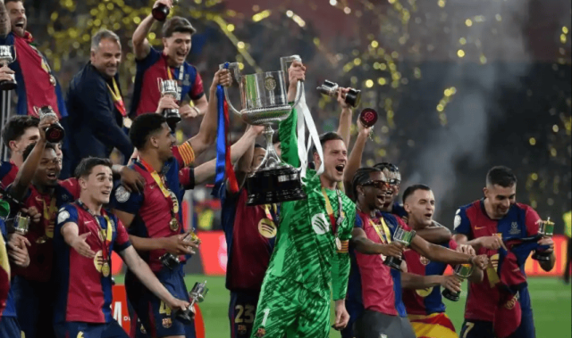 西甲积分榜：巴萨4分领跑＋最快2轮后夺冠！马德里双雄分居2、3！