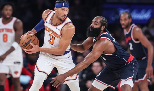 伦纳德27+10唐斯空砍34分 哈登29分快船胜尼克斯