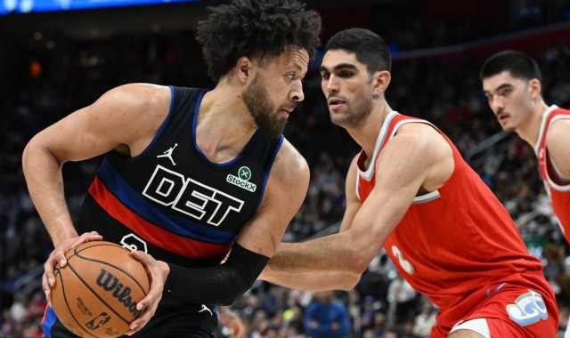 贝恩38分杰克逊27+11 坎宁安空砍25分灰熊胜活塞